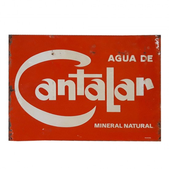 Cartel Agua de Cantalar...