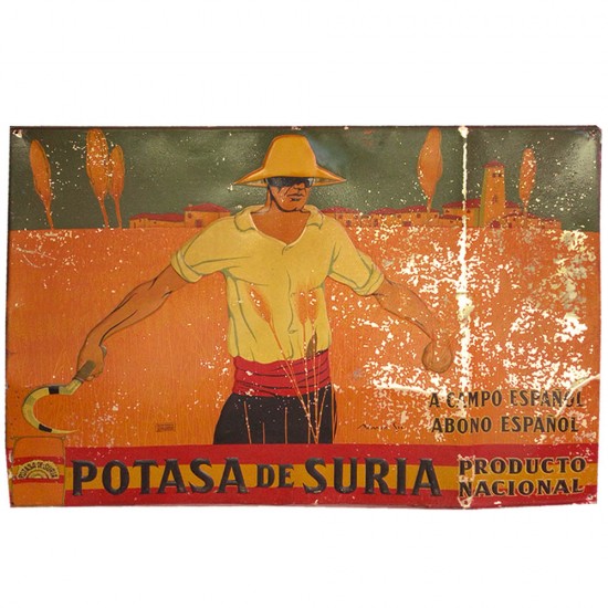 Cartel Potasa de Suria,...