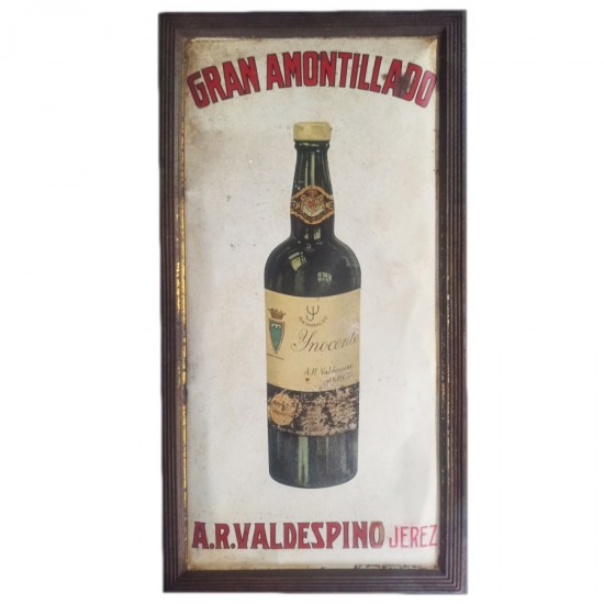 Cartel Chapa Amontillado...