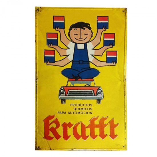 Cartel Chapa Krafft