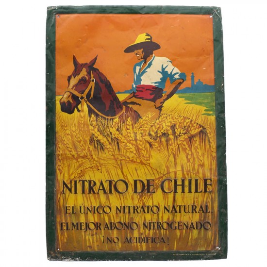 Cartel nitrato de Chile,...