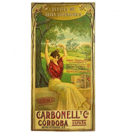 Cartel Aceites Carbonell