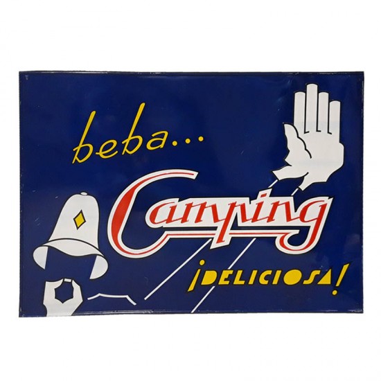 Cartel Beba Camping...