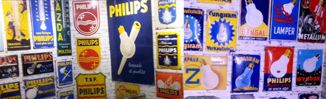 Carteles de fabricantes de bombillas